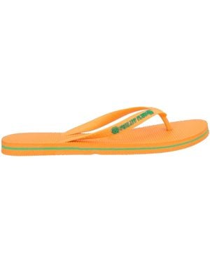 Philipp Plein Thong Sandal - Orange