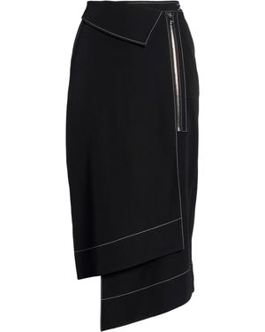 KARL LAGERFELD Midi Skirt - Black