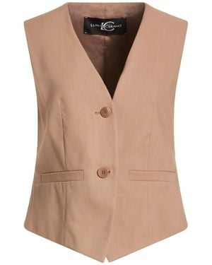 Luisa Cerano Tailored Vests - Brown