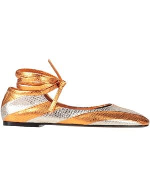 La DoubleJ Ballet Flats - Natural