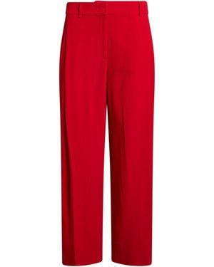 Slowear Pants Silk, Acetate - Red