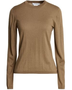Max Mara Camel Sweater Cashmere - Brown
