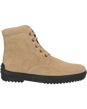 Tod's Ankle Boots - Natural