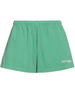 Sporty & Rich Shorts & Bermuda Shorts Cotton - Green
