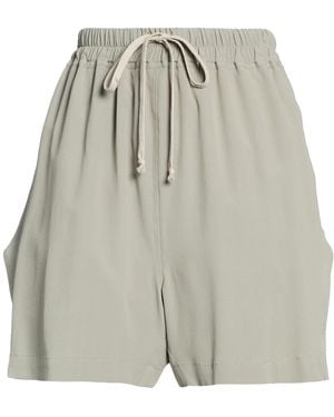 Rick Owens Shorts & Bermuda Shorts Acetate, Silk - Grey