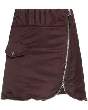 Helmut Lang Mini Skirt - Purple