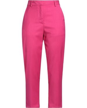 MARSĒM Collection Fuchsia Pants Polyester, Viscose, Elastane - Pink