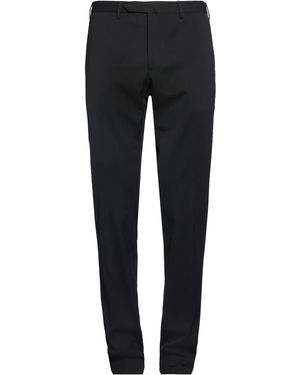 Santaniello Il Viaggiatore Trousers Polyester, Wool, Elastane - Black
