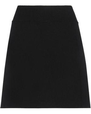 Max Mara Mini Skirt Virgin Wool - Black