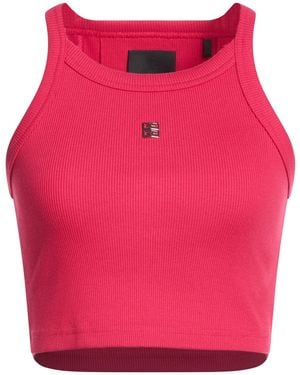 Givenchy Top Cotton, Elastane - Red