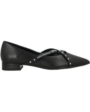 KARL LAGERFELD Ballet Flats - Black