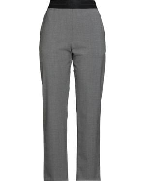 MSGM Trousers Virgin Wool, Elastane - Grey