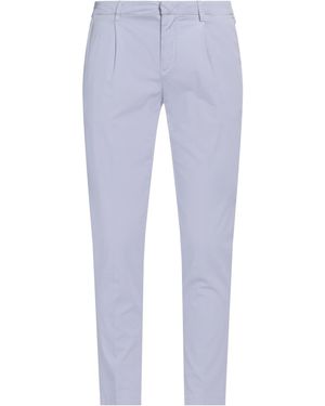 Entre Amis Lilac Trousers Cotton, Lycra, Elastane - Blue