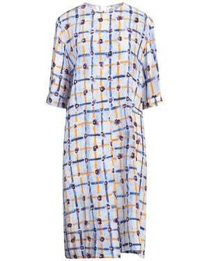 Marni Light Midi Dress Silk - White