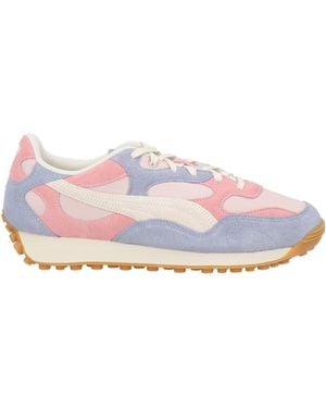 PUMA Select X Kidsuper Studios Sneakers Leather, Textile Fibers - Pink