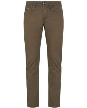 Tramarossa Military Trousers Cotton, Elastane - Grey