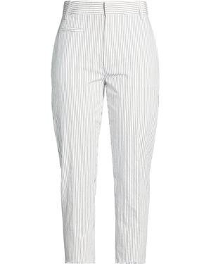 Dondup Trousers Cotton, Elastane - White