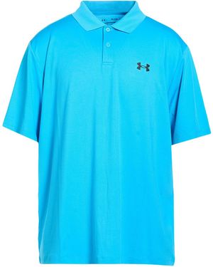 Under Armour Azure Polo Shirt Polyester, Elastane - Blue