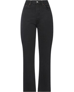 RE/DONE Pantaloni Jeans - Nero
