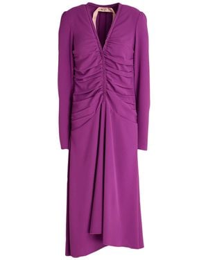 N°21 Midi Dress - Purple
