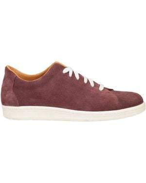 HANDMACHER Sneakers Leather - Purple