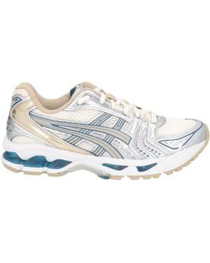 Asics Ivory Sneakers Textile Fibers, Synthetic Material - White