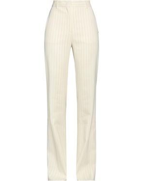 Sportmax Trousers Ramie, Viscose, Elastane, Polyester - Natural