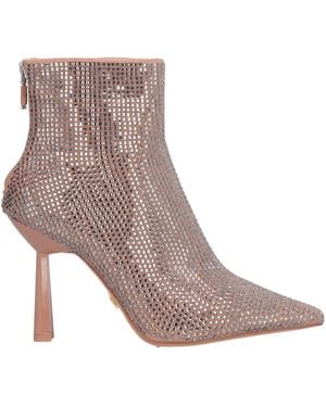Lola Cruz Ankle Boots - Brown