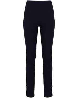 Patrizia Pepe Trousers Polyamide, Elastane - Blue