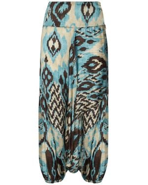 Souvenir Clubbing Light Trousers Viscose - Green
