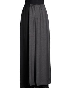 ALAINPAUL Charcoal Pants Virgin Wool - Black
