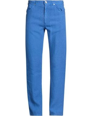 120% Lino Trousers - Blue