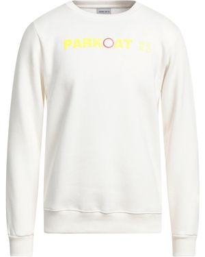 Parkoat Sweatshirt - White