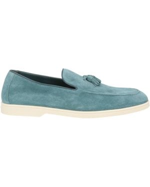 Doucal's Loafers Leather - Blue