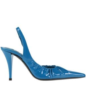 BY FAR Pumps Leather - Blue