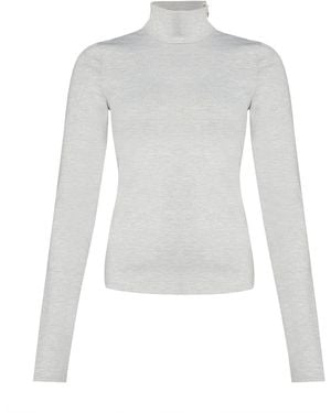 Patrizia Pepe Light Top Polyester, Polyamide, Viscose, Elastane - White