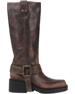 Vic Matié Dark Boot Leather - Brown