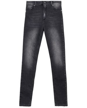 Dixie Charcoal Jeans Cotton, Elastane - Blue
