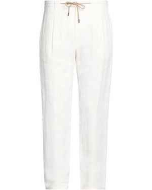 Tombolini Pants Linen - White