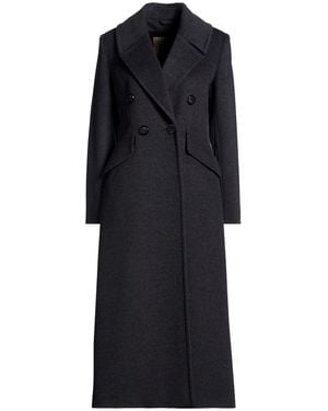 Cinzia Rocca Coat Virgin Wool - Black