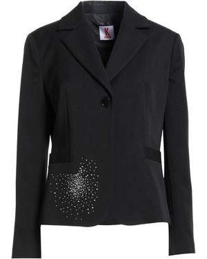 Kontatto Blazer Polyester, Viscose, Elastane - Black