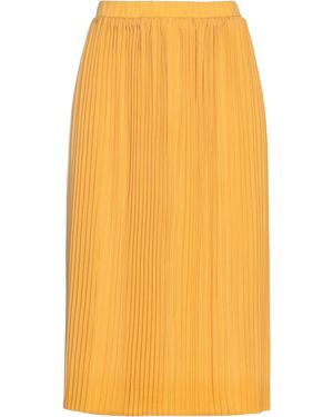 Ichi Midi Skirt - Yellow