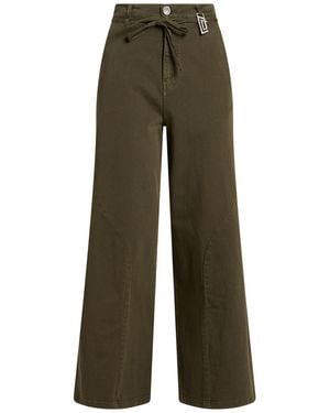 Jijil Military Trousers Cotton, Elastane - Green