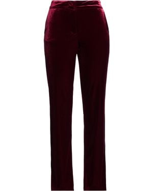 Compagnia Italiana Trousers Polyester, Elastane - Purple