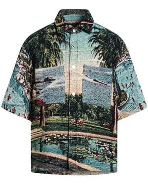 Amiri Shirt Cotton - Green