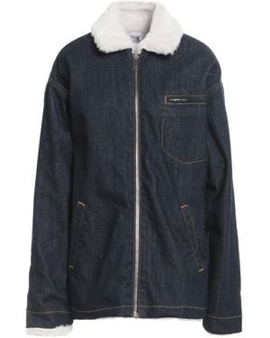 Halfboy Denim Outerwear Cotton, Polyester - Blue