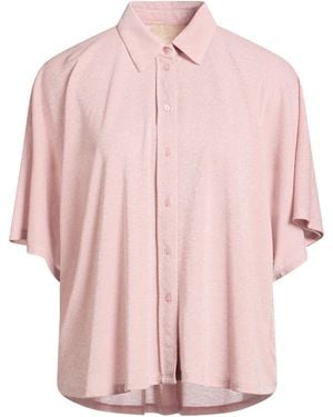 Momoní Shirt Polyester, Viscose, Polyamide, Metallic Polyester, Elastane - Pink