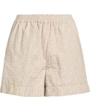 Fendi Shorts & Bermuda Shorts Cotton, Linen - Natural