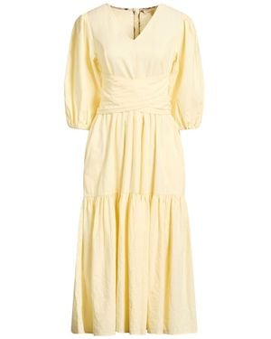 Barbour Vestido Midi - Amarillo