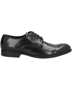 Exton Lace-Up Shoes Calfskin - Black